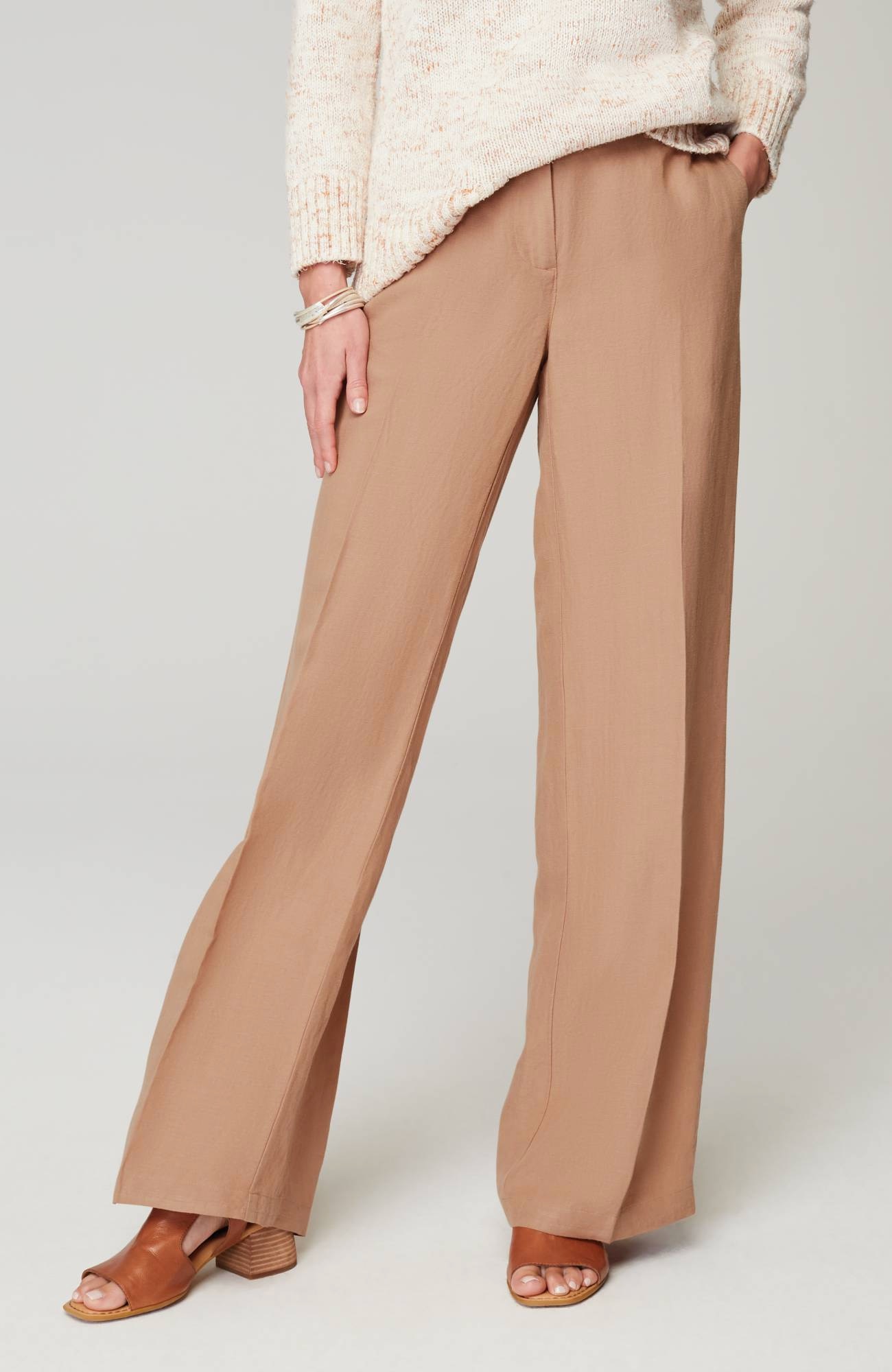 Wide-Leg Trousers