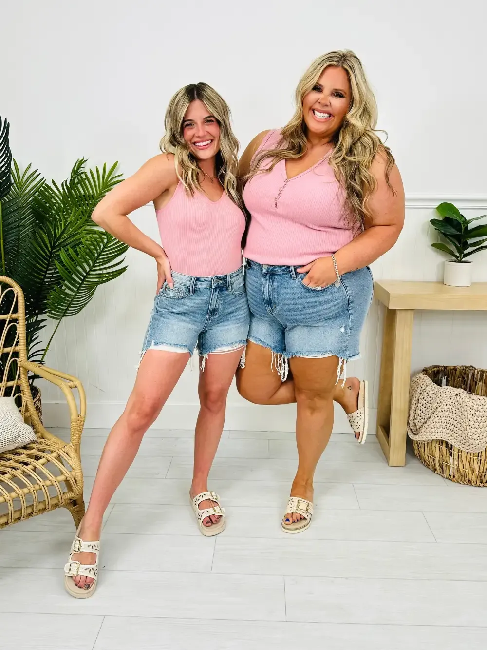 Judy Blue Chic & Sleek Cut Off Rigid Magic Shorts