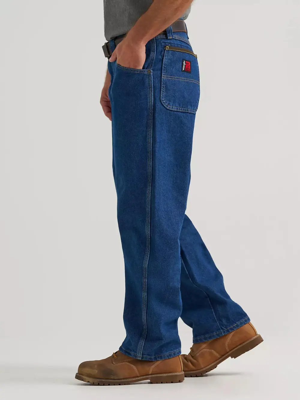 WRANGLER RIGGS WORKWEAR WORK HORSE JEAN - RELAXED FIT IN ANTIQUE INDIGO