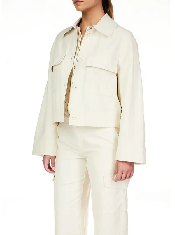 Lila Canvas Jacket