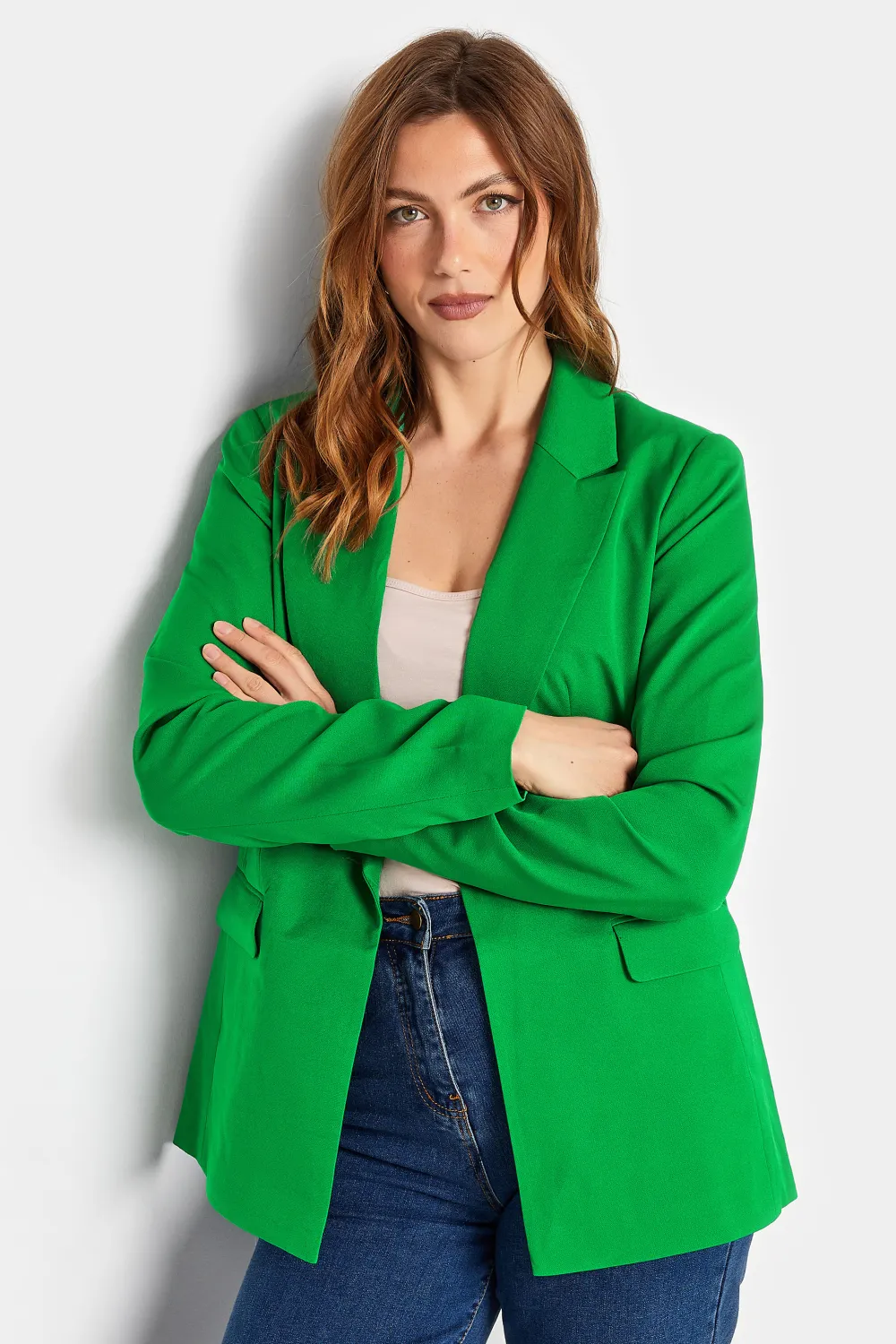 LTS Tall Bright Blue Tailored Blazer