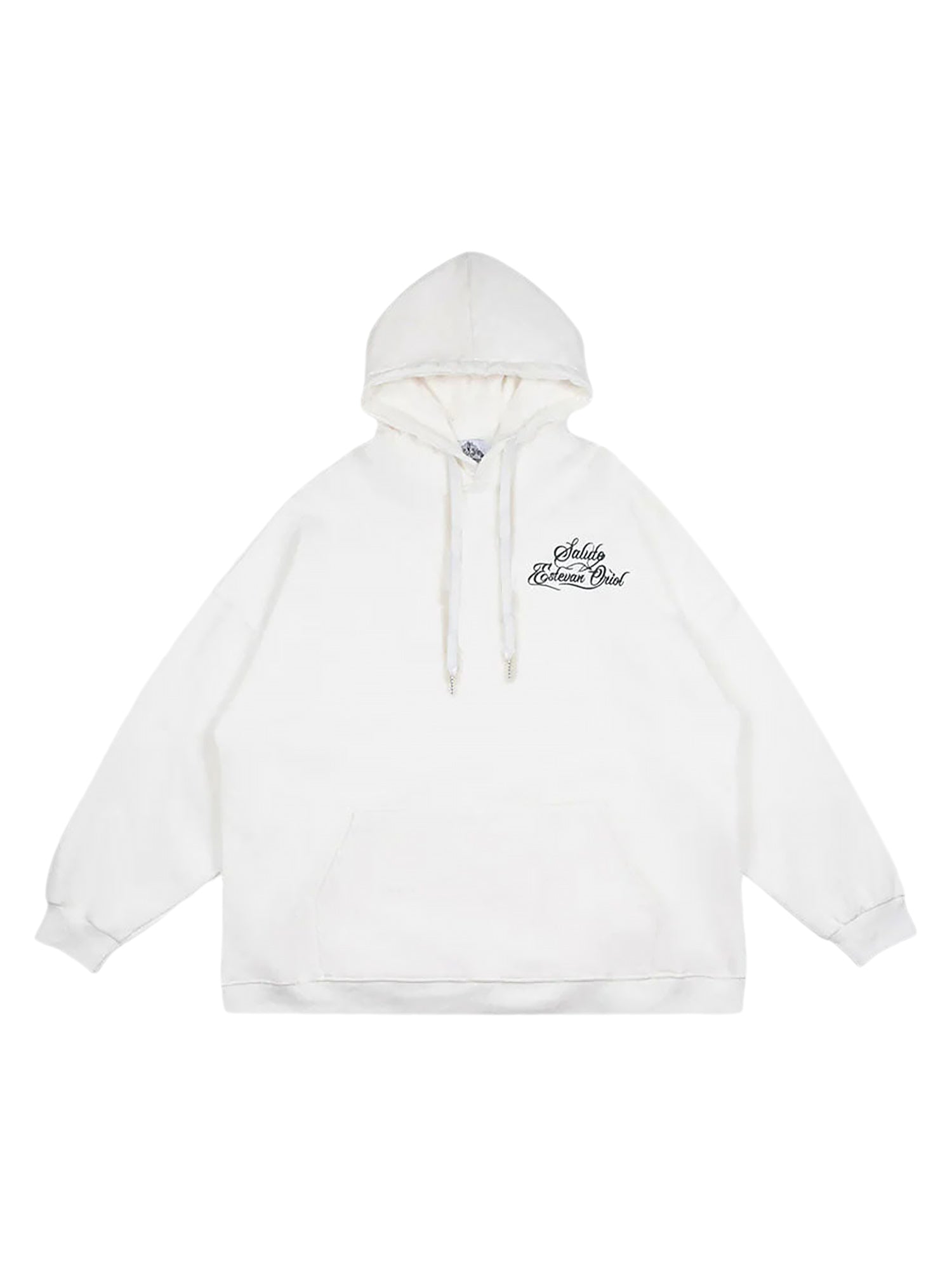 Gesture Print Hoodie -1268