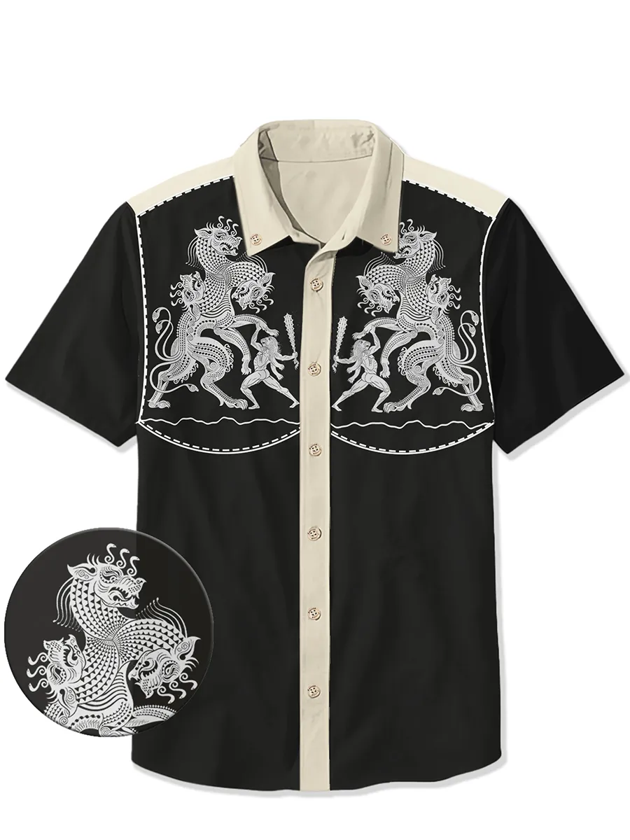 Warriors And Cerberus Shirt