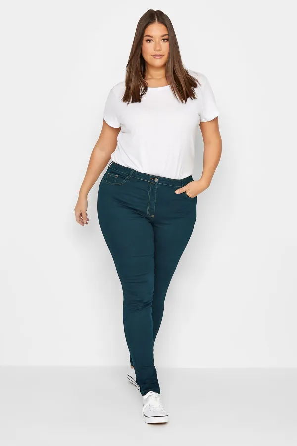 LTS Tall Black AVA Stretch Skinny Jeans