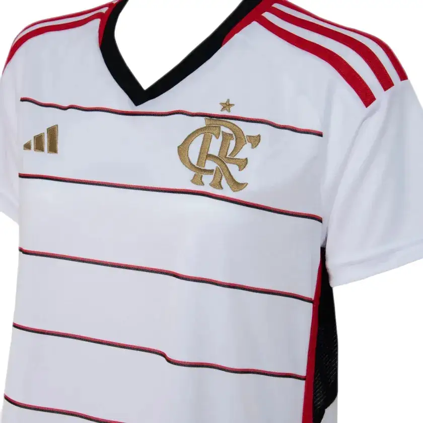 Camisa Flamengo Away 23/24 Feminina - Branca