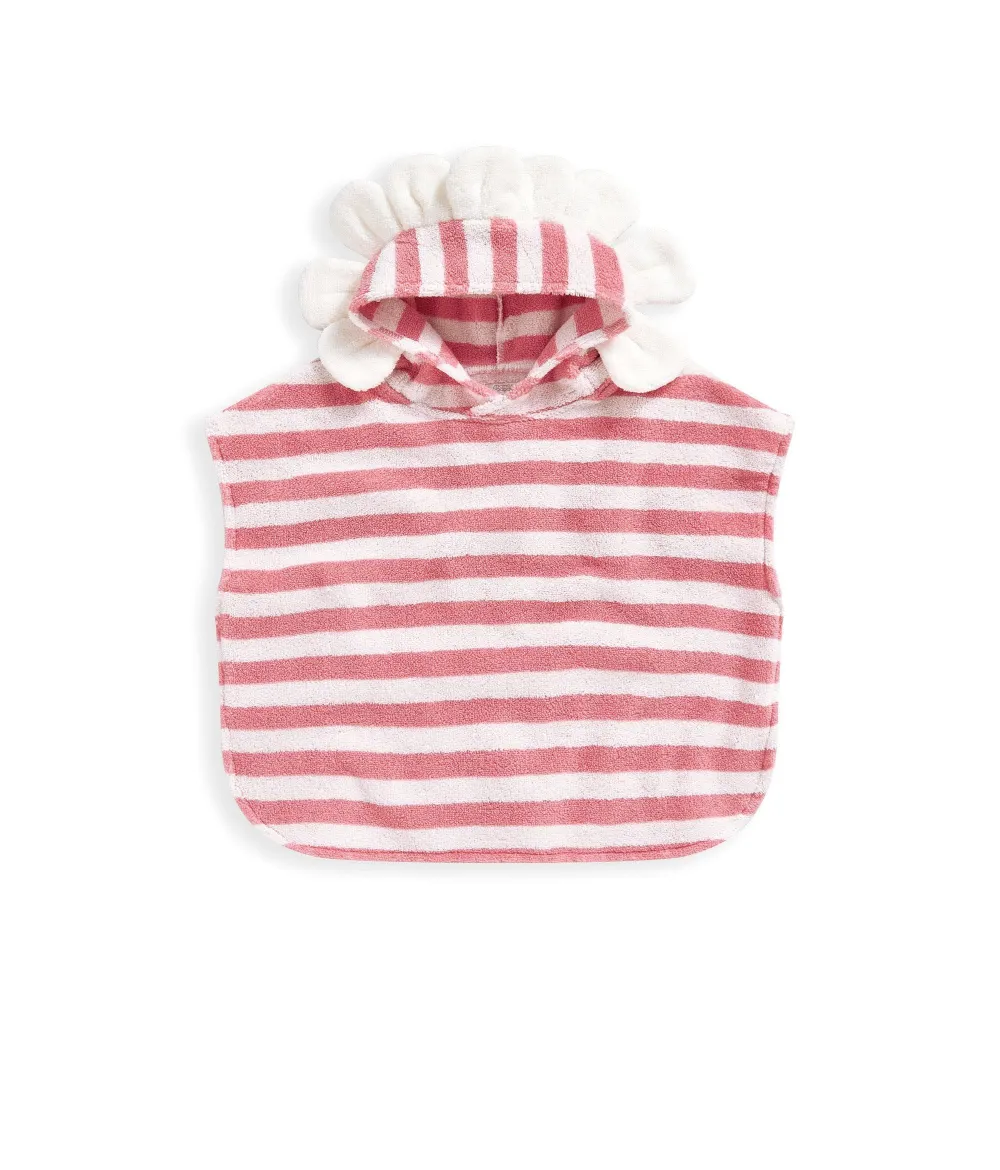 Flower Hood Poncho