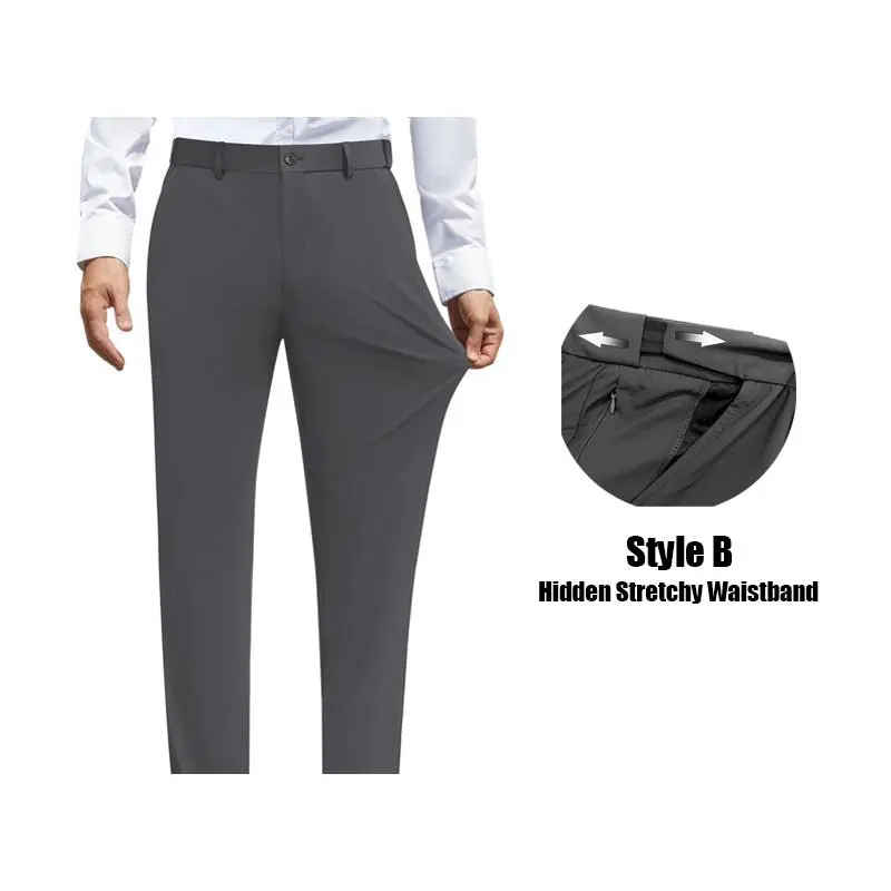 Men's Golf Pants with Expandable Waist