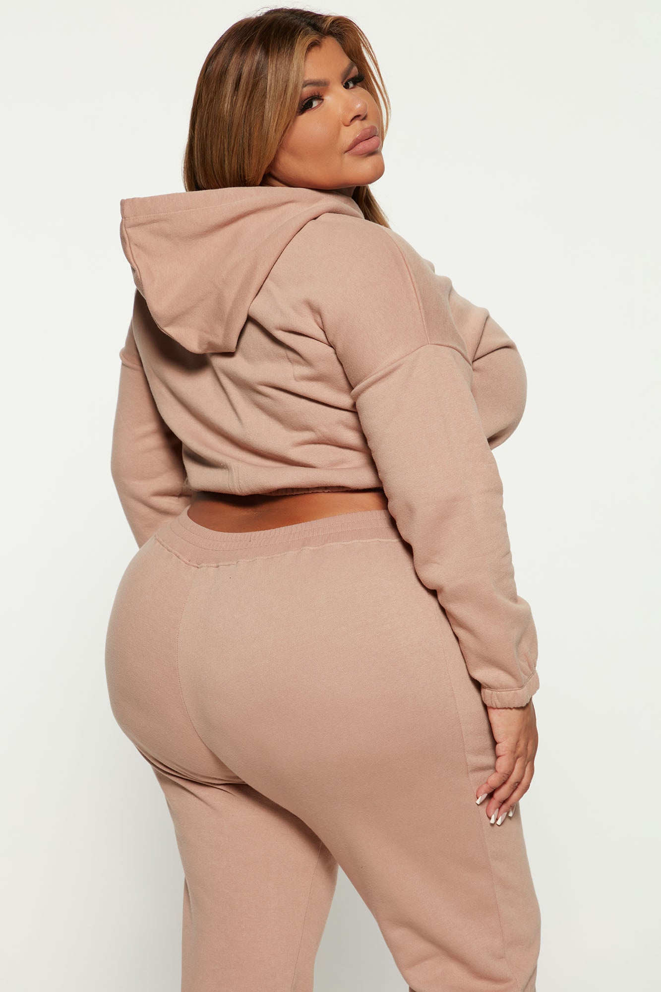 Get Ready Jogger Set - Taupe