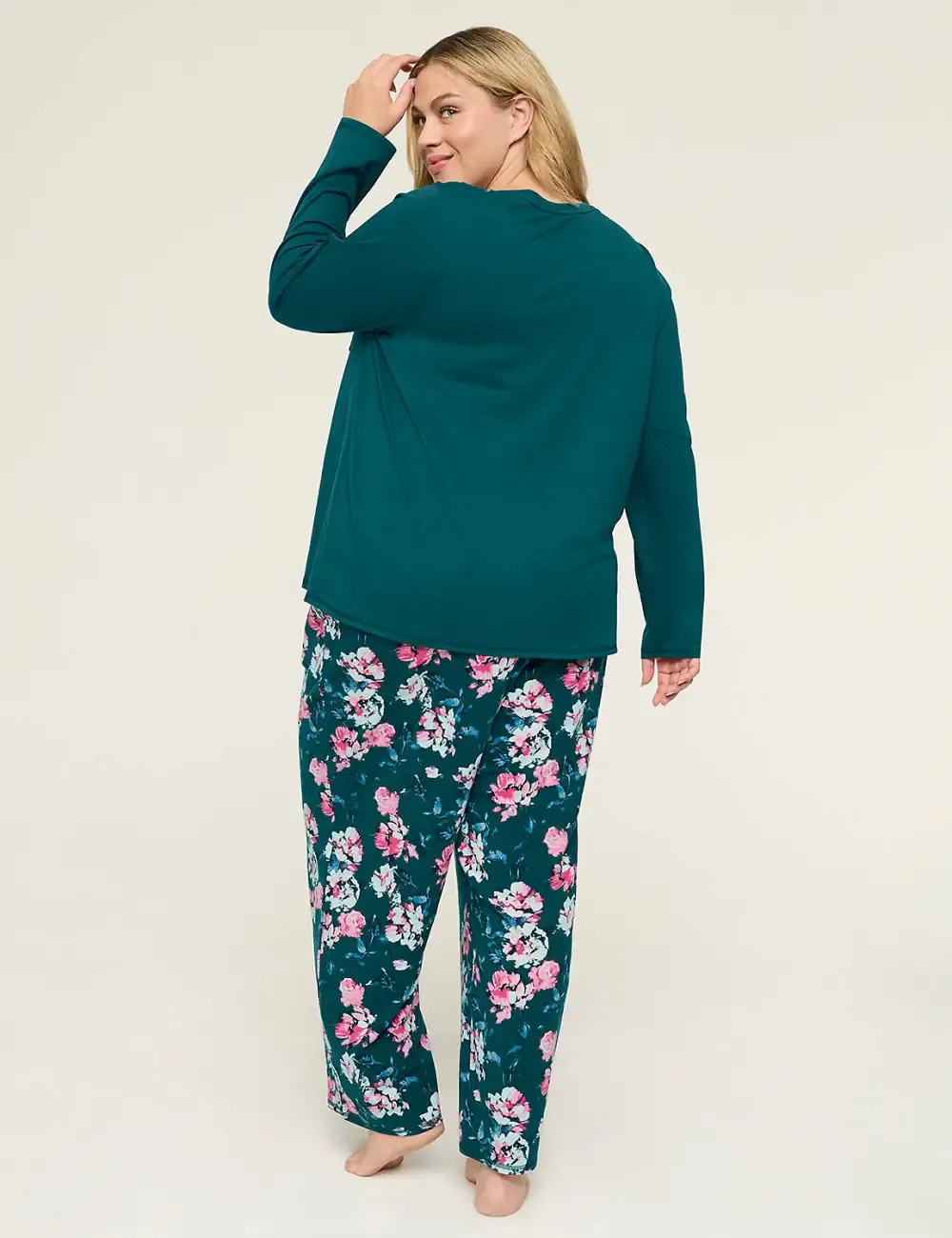 Comfy Cotton Pocket Tee & Pant PJ Set