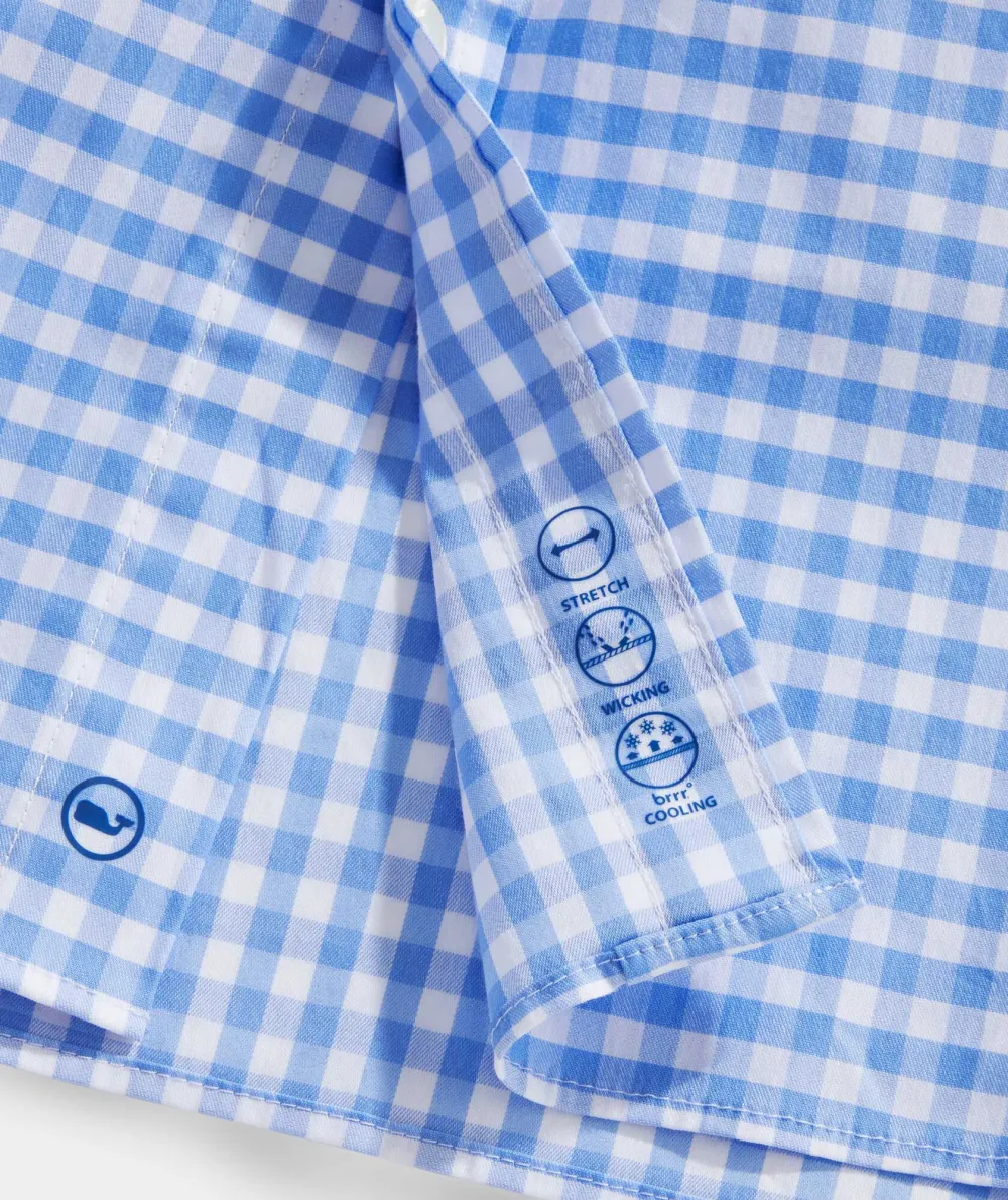 On-The-Go brrr° Gingham Shirt