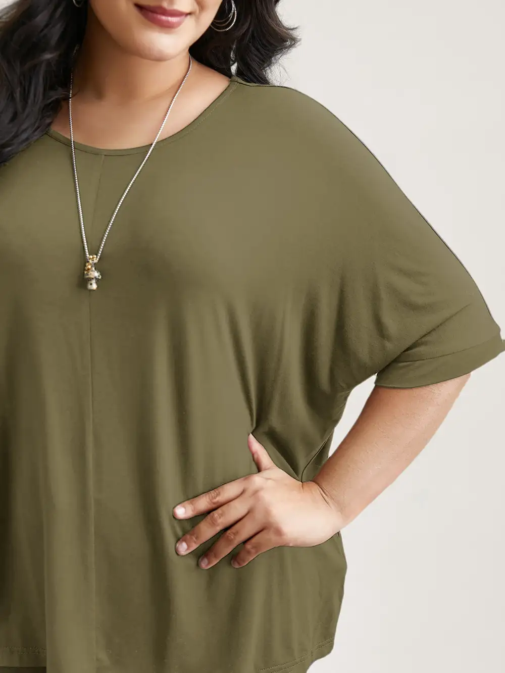 Supersoft Round Neck Plain T-Shirt