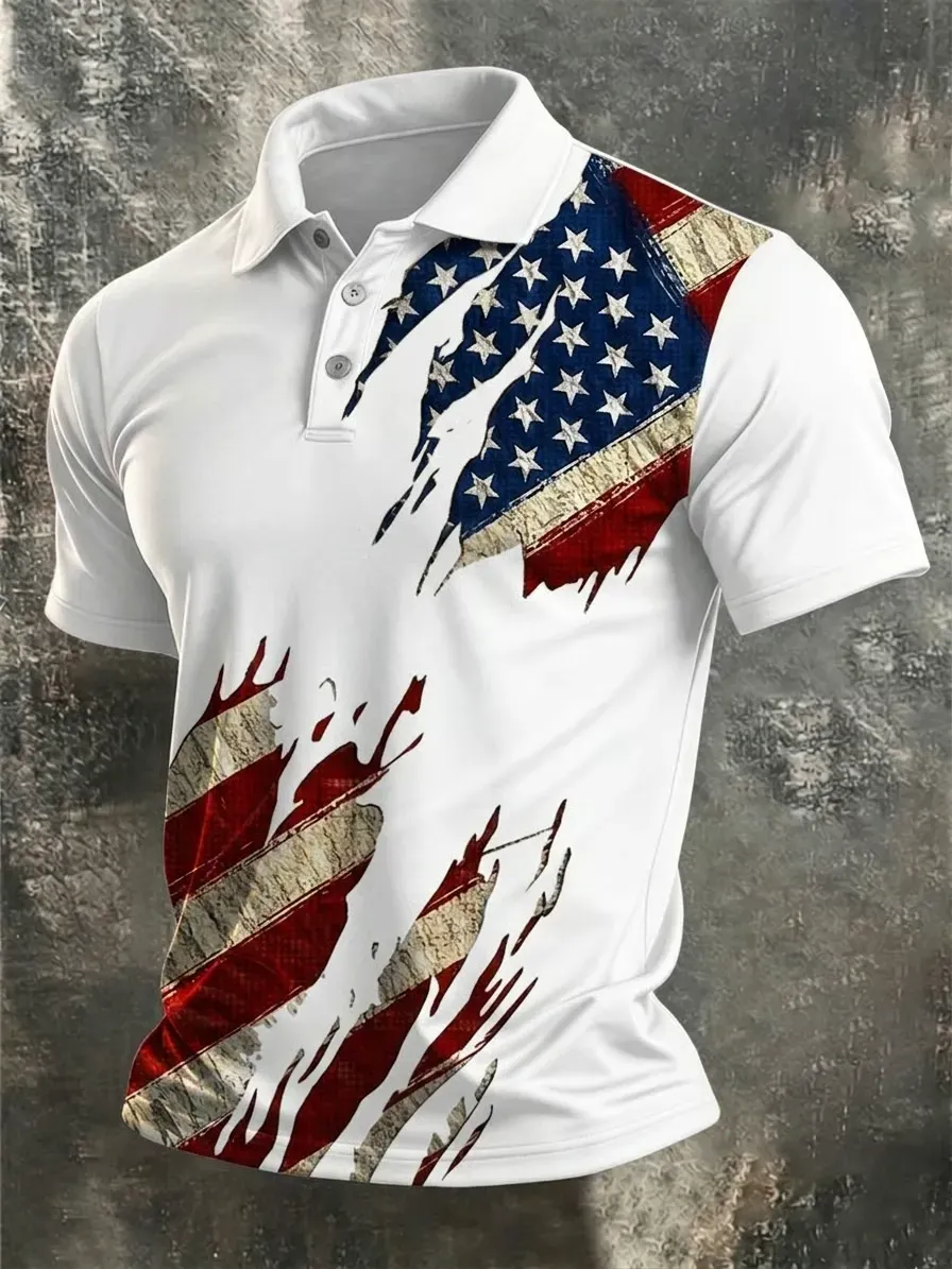 Camiseta Feminina Dia dos Veteranos Lembrança Papoula Vermelha Memorial Americano