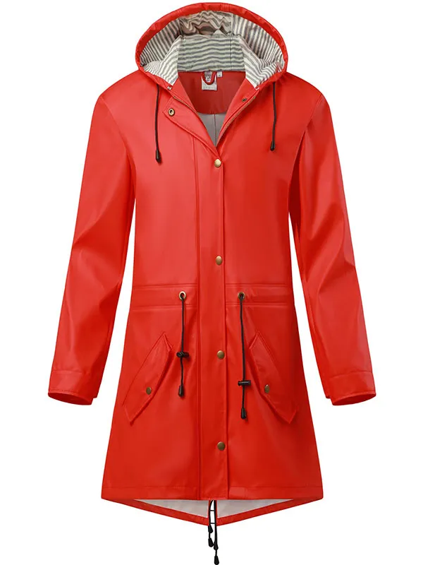 Women's weatherproof transitional hooded jacket