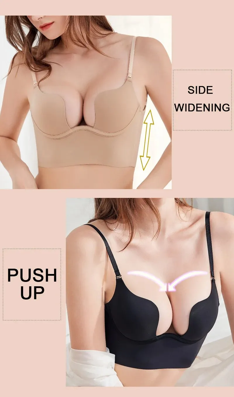 Sale 49% OFF🔥 2023 New Arrival Backless Strapless Adhesive Invisible Bra