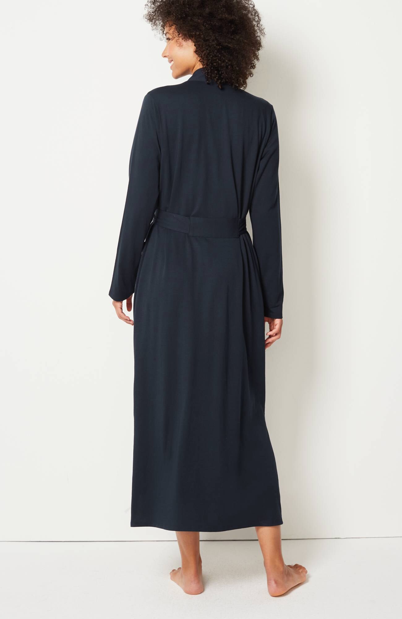 sleep ultrasoft patch-pocket robe