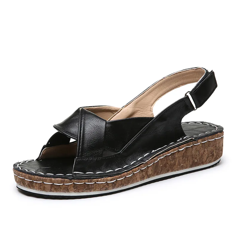 Comfortable wedge sandals