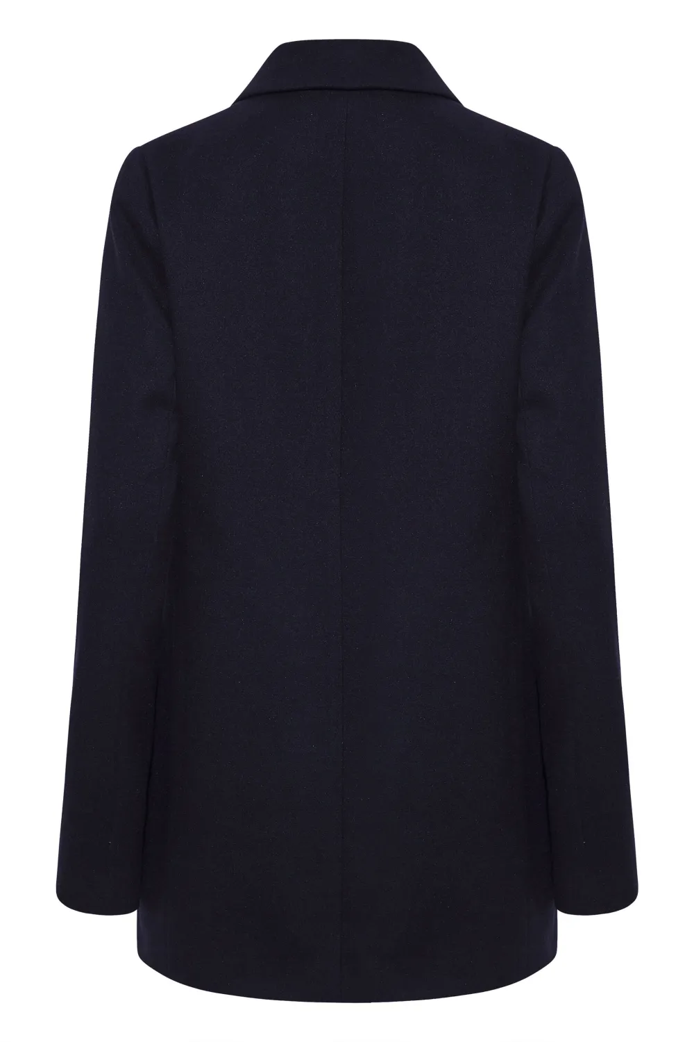 LTS Tall Light Blue Double Breasted Brushed Jacket