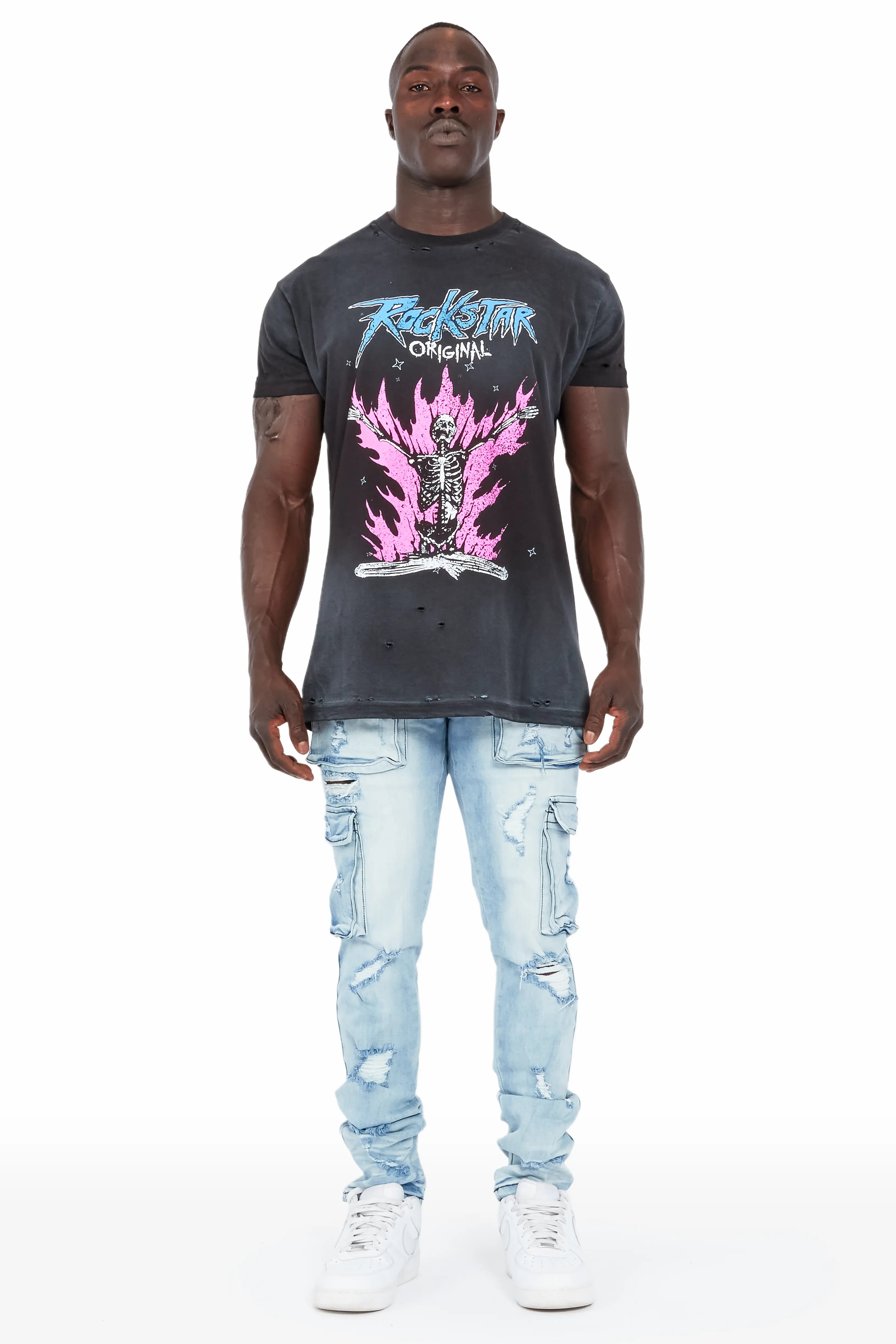 Kap Blue Cargo Jean