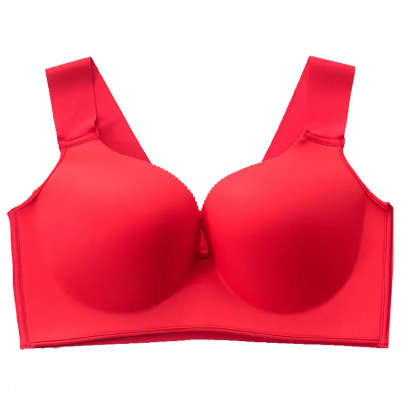 2021 New Plus Size B-G cup Seamless Push Up Bra
