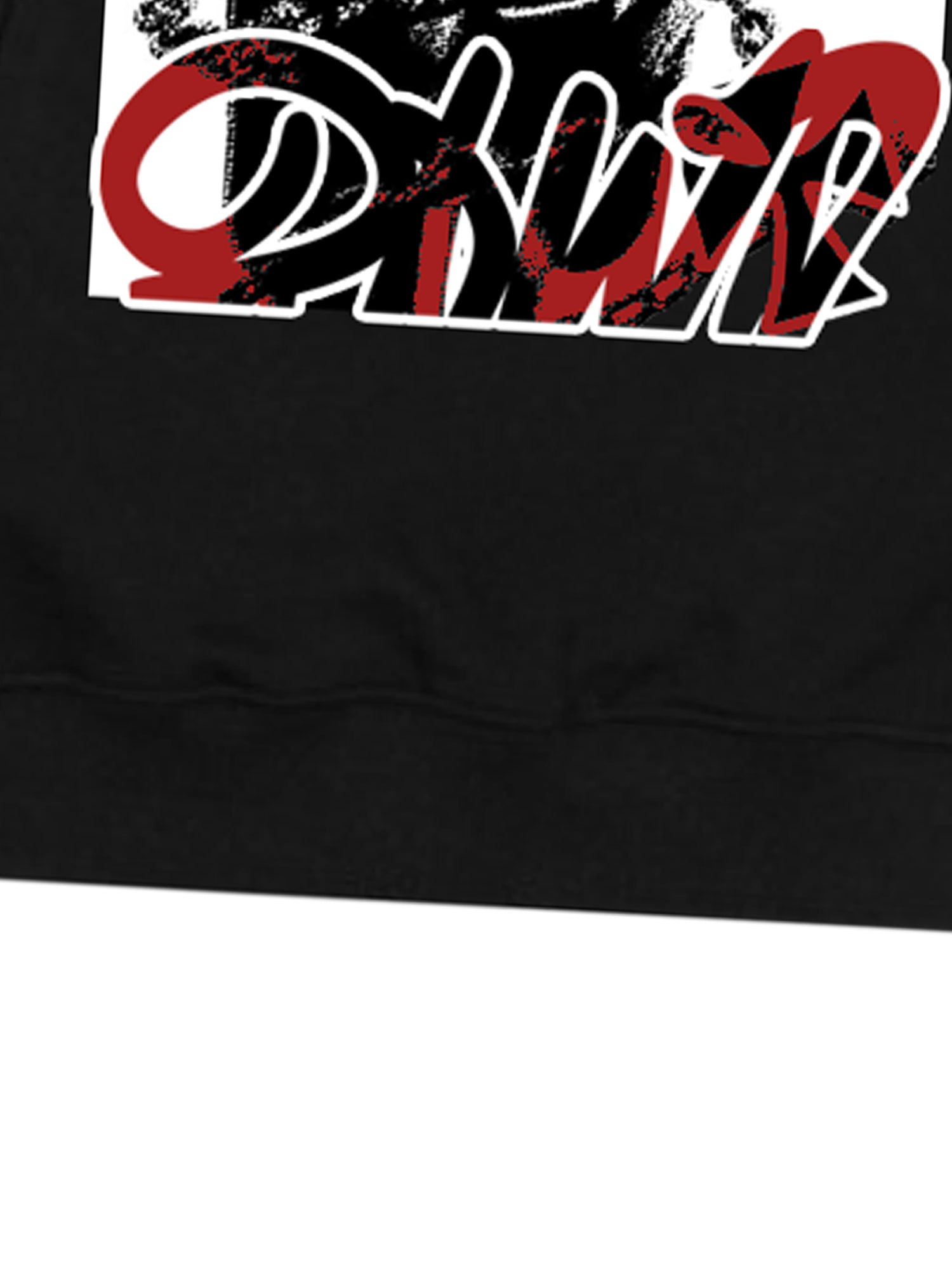 High Street Hip-Hop Print Hoodie