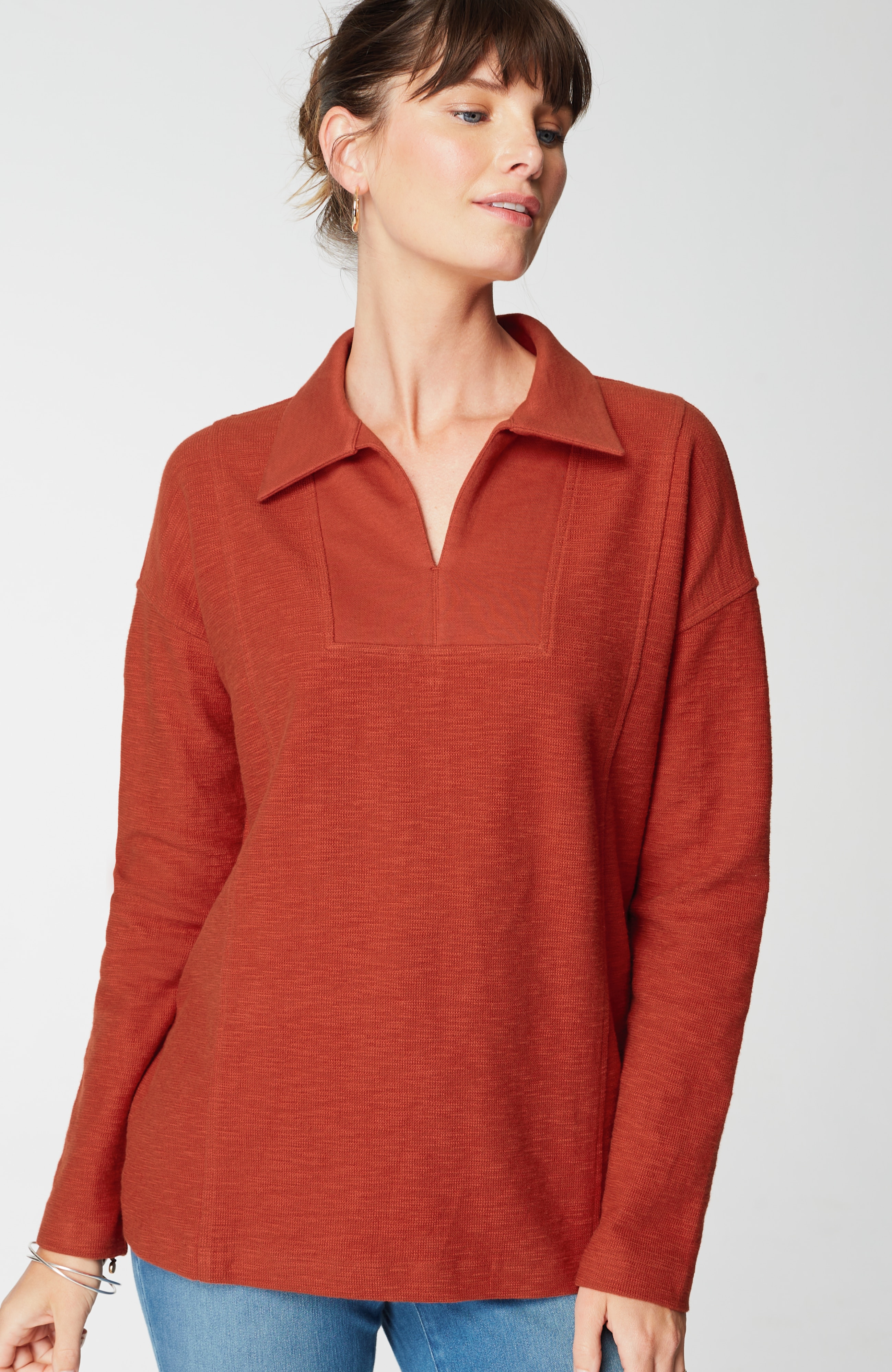 Pure Jill Organically Grown Cotton Top