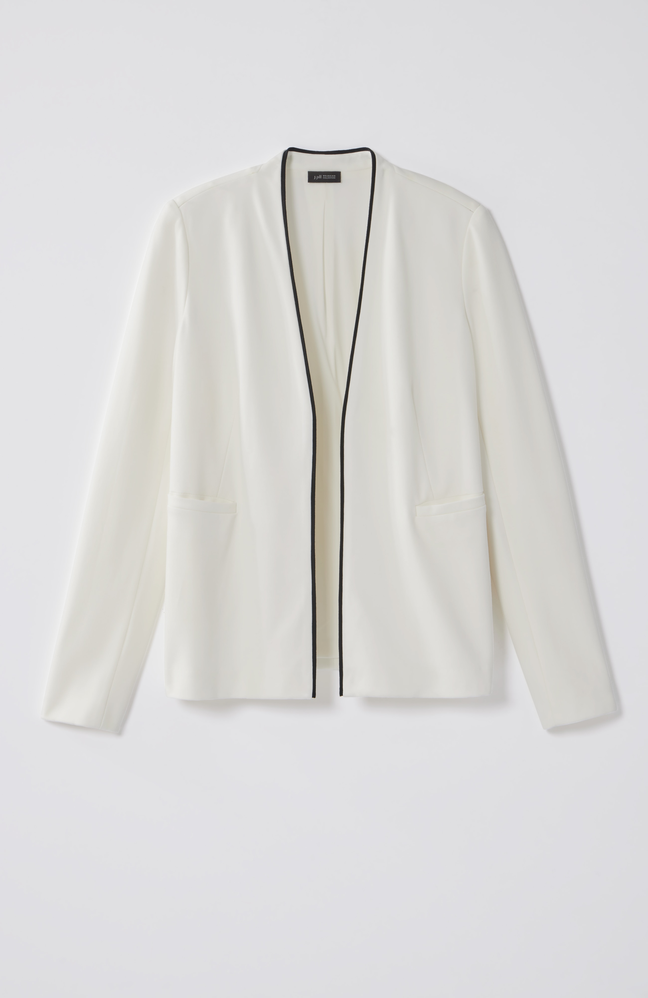 Wearever Piped-Trim Blazer