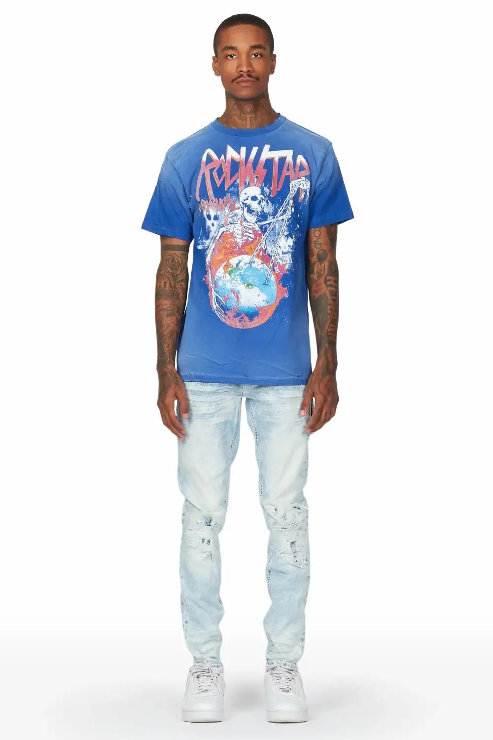 Vinny Beach Blue Stretch Jean