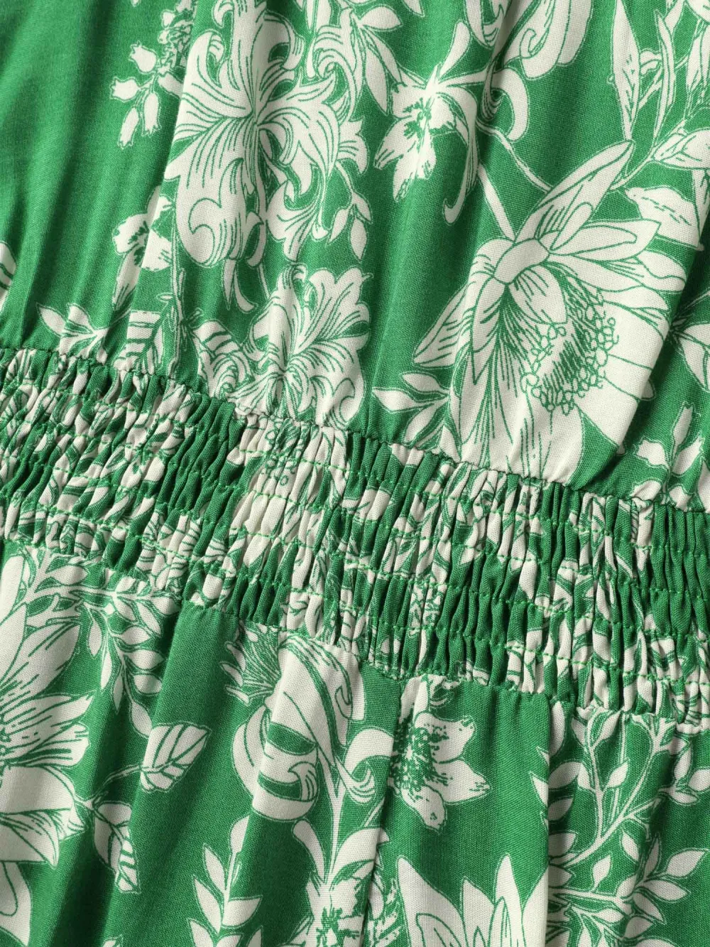 Breezy Floral Print Adjustable Straps Midi Dress