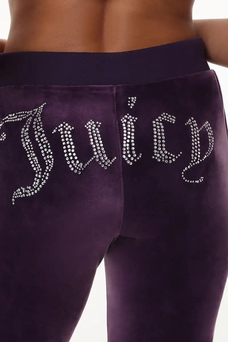 OG Big Bling Velour Track Pants