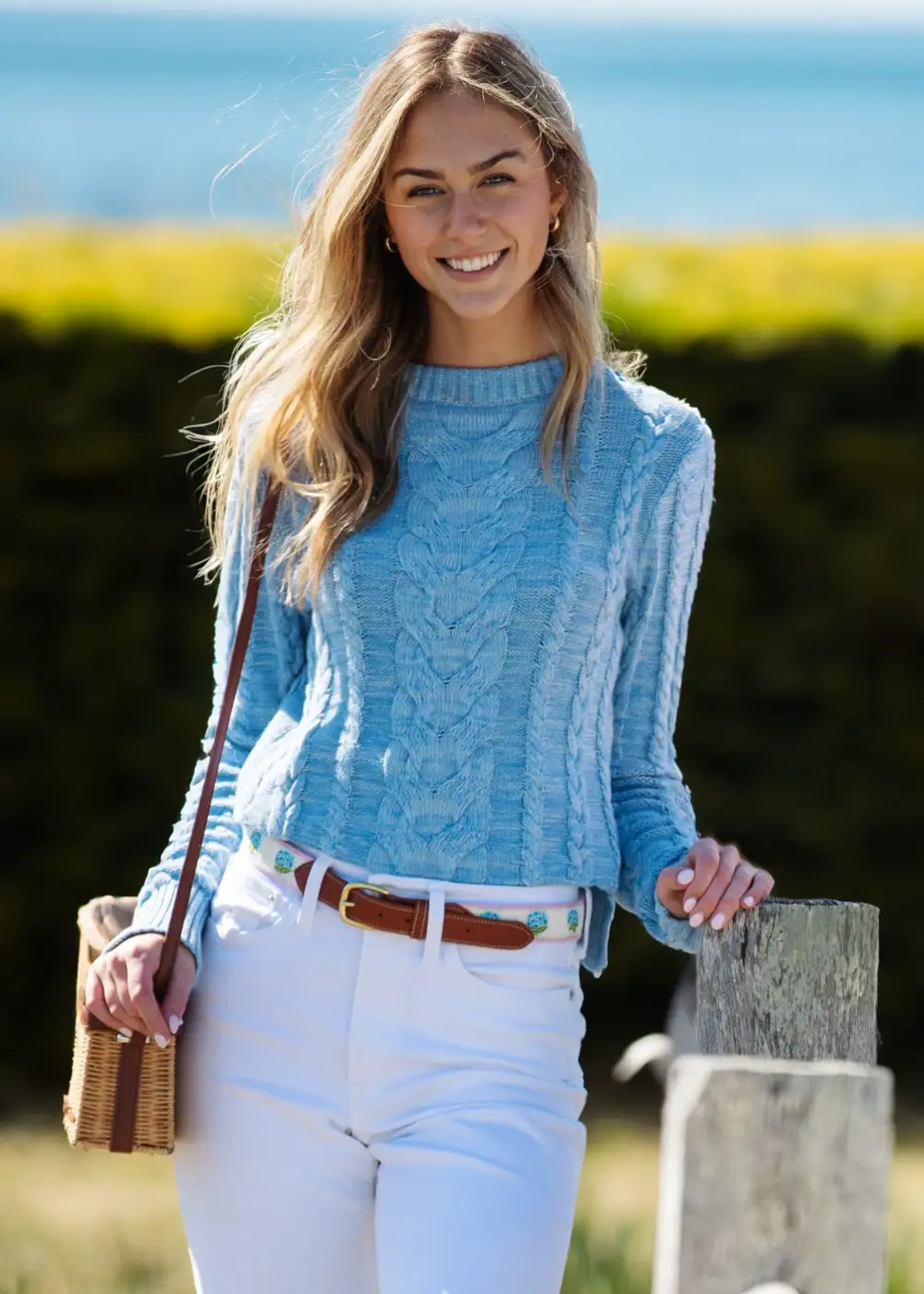 New England Coastal Knit Sweater