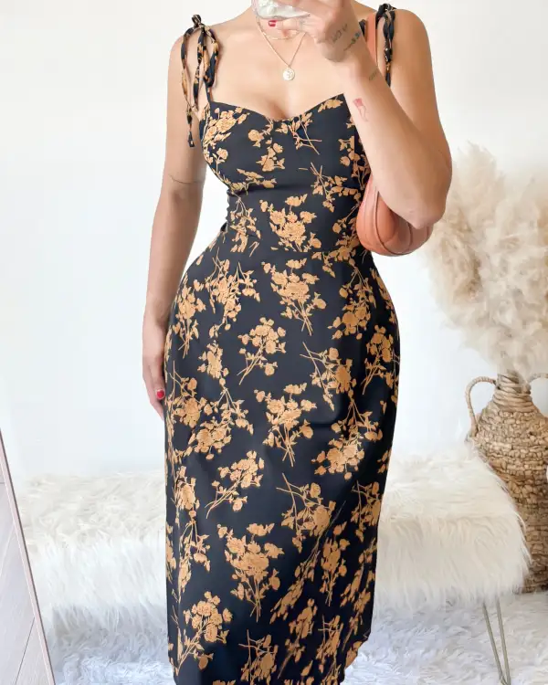 EVIE FLORAL DRESS