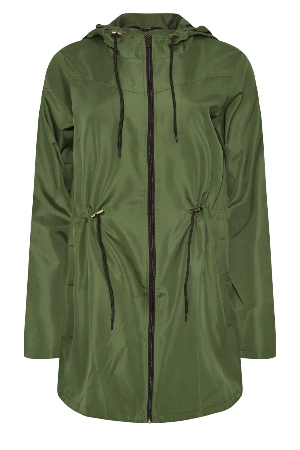 LTS Tall Khaki Green Pocket Parka