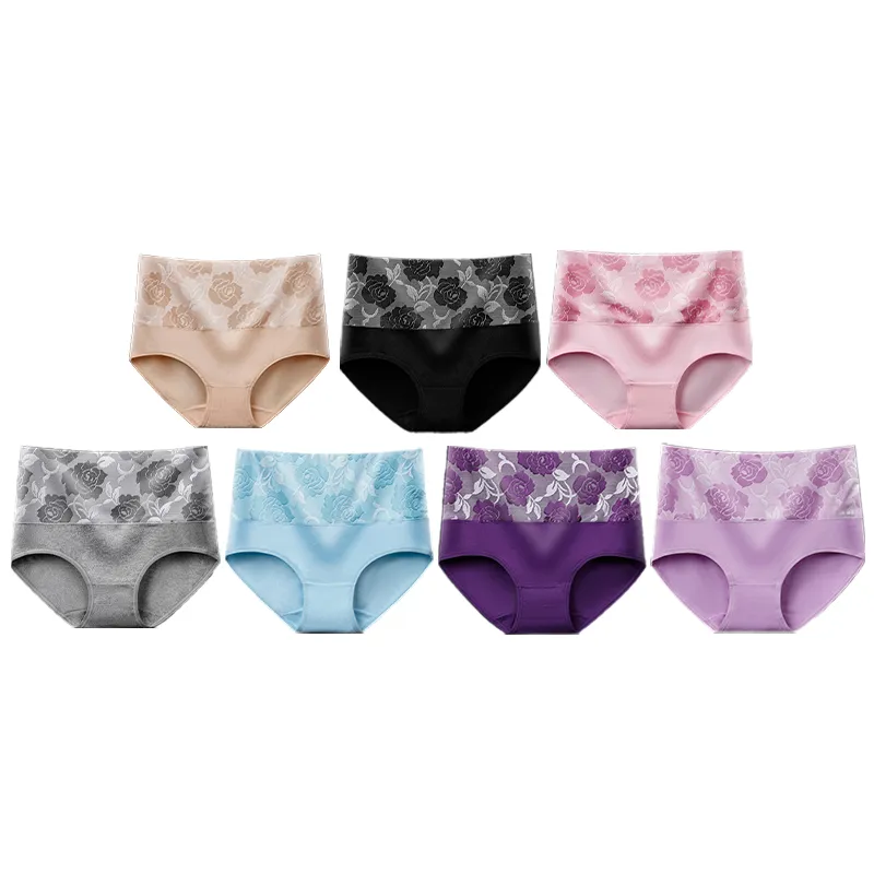 ✨Buy 1 Get 5(5pcs)✨Plus Size Cotton High Waist Panties