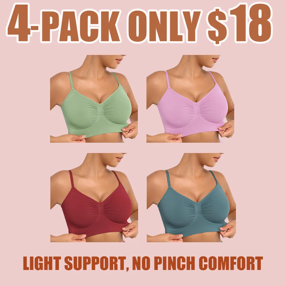 Women's Wireless Sculpt Bra – Comfortable, Seamless, No Underwire