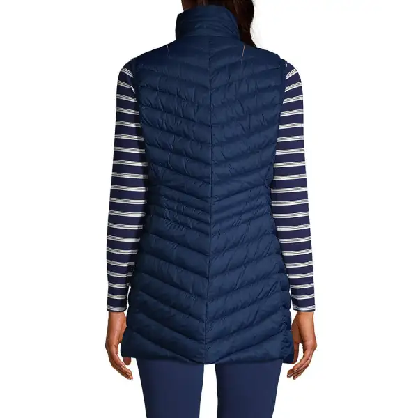 Women's Petite Wanderweight Ultralight Packable Long Down Vest