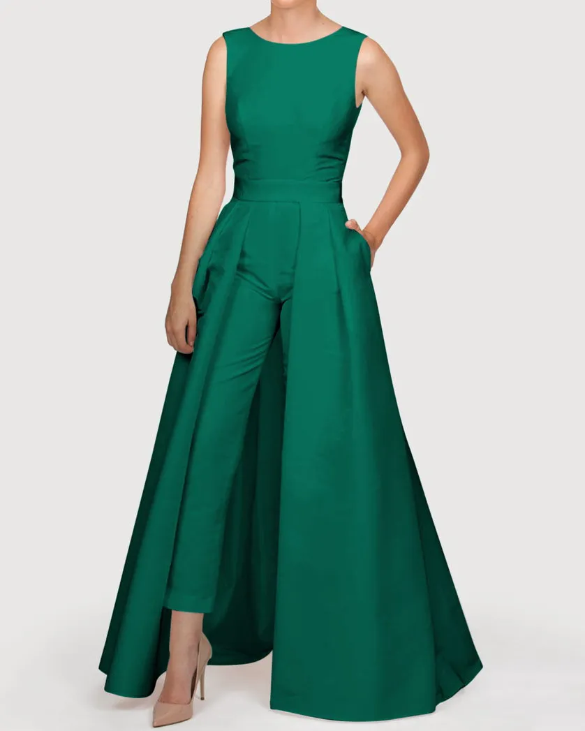 women's large swing jumpsuit sleeveless