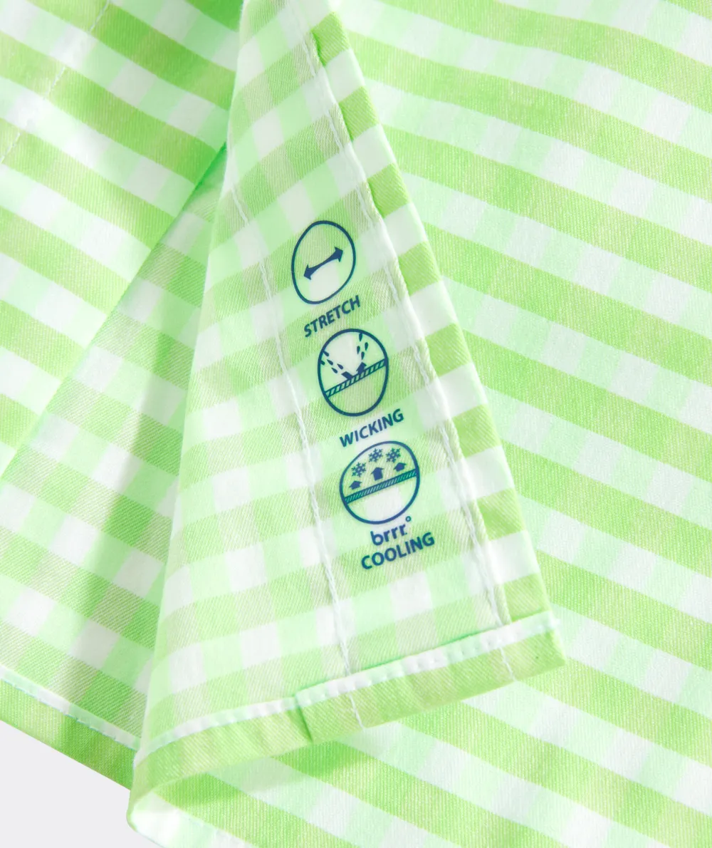 On-The-Go brrr° Gingham Shirt