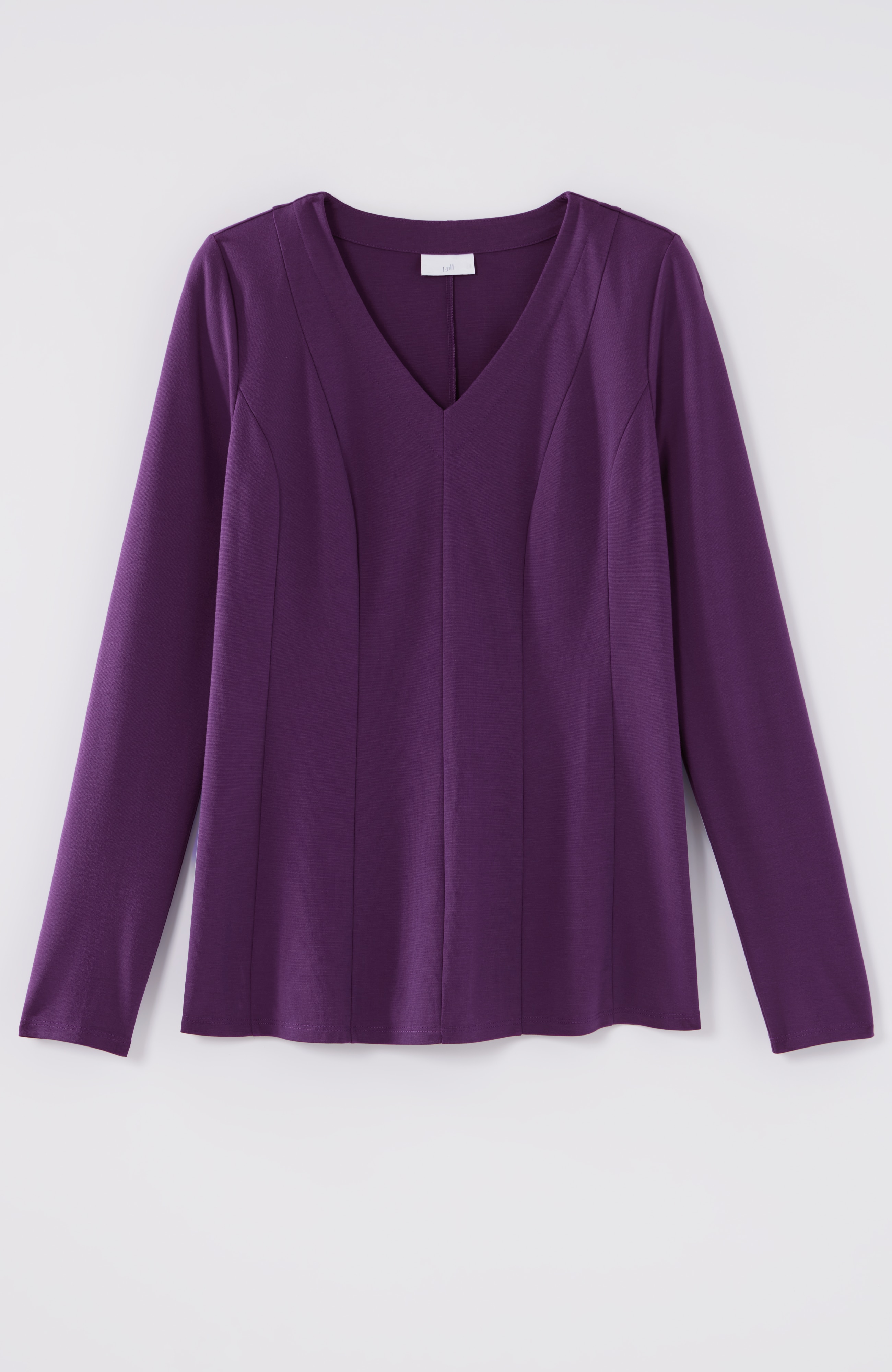 Ponte V-Neck Top