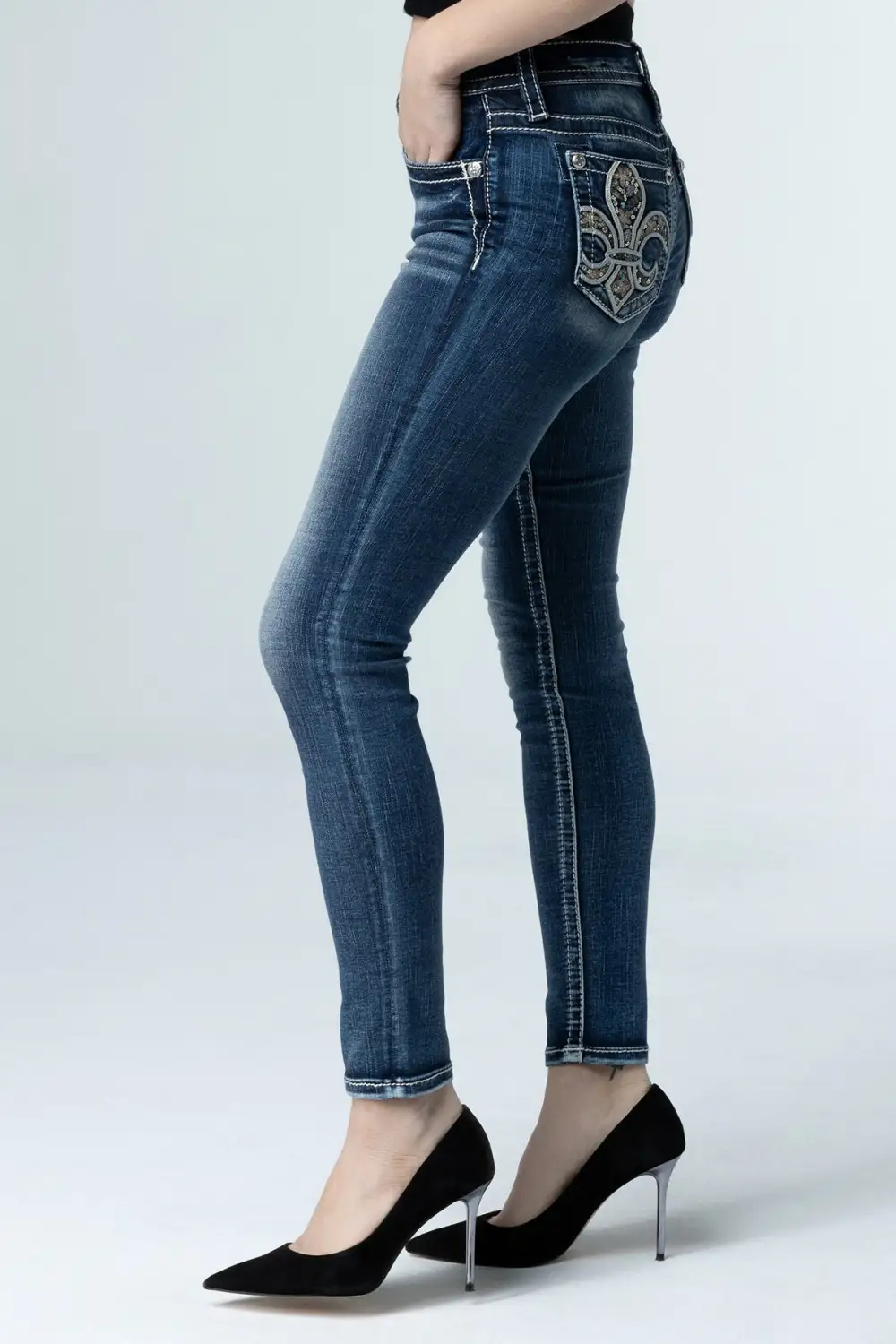 Floral Fleur Skinny Jeans