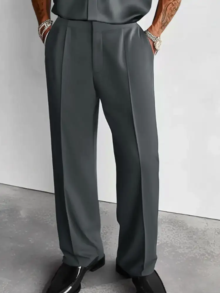 Modern Relaxed Fit Shirt Pants Set