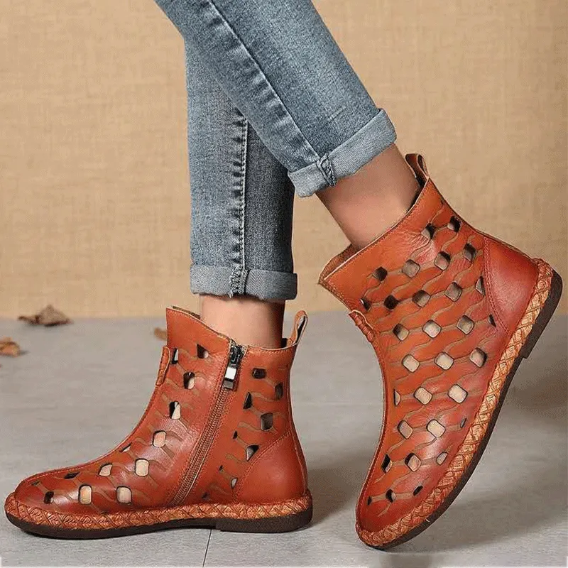Comfortable cutout sandals