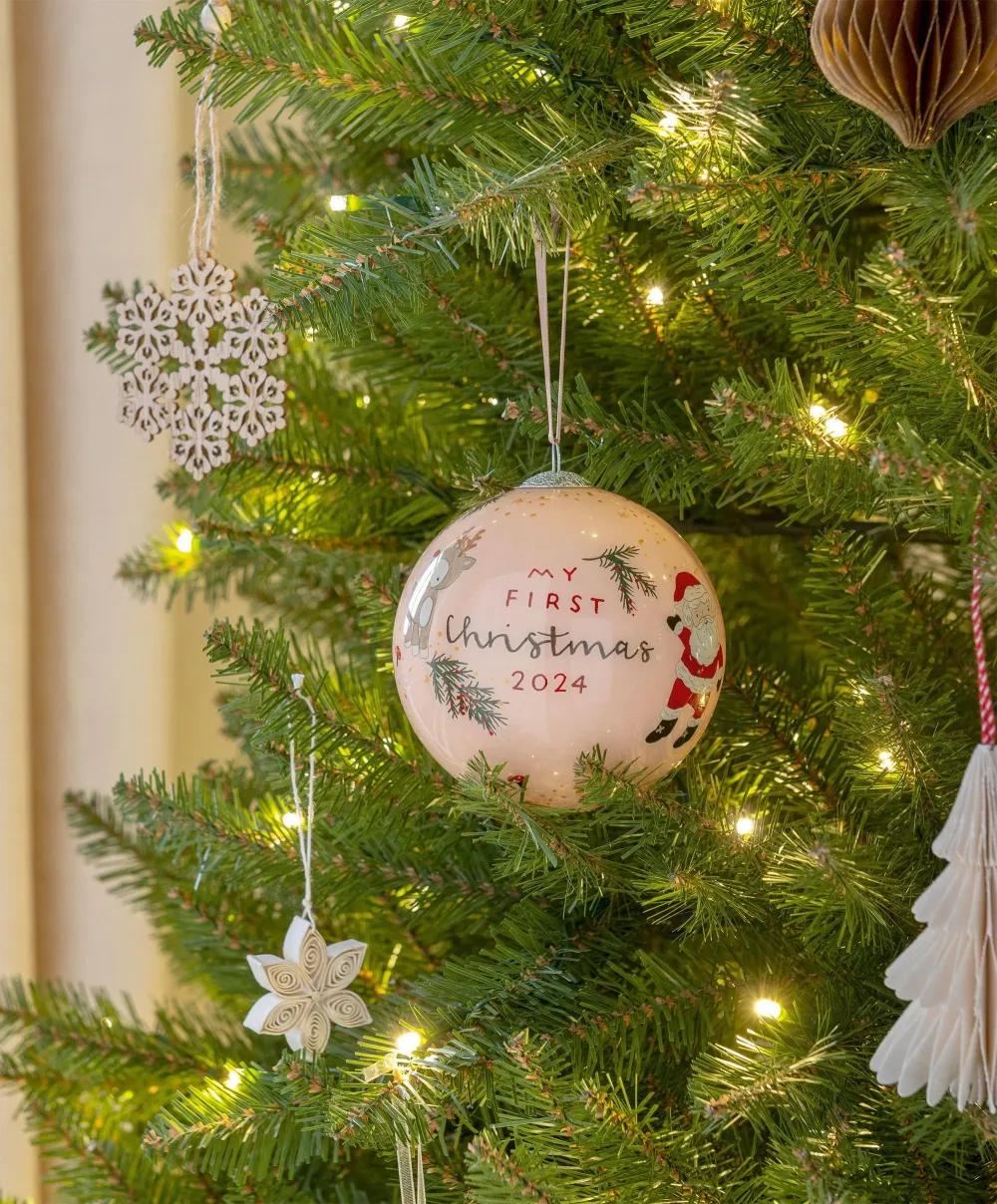 Pink Bauble - 2024