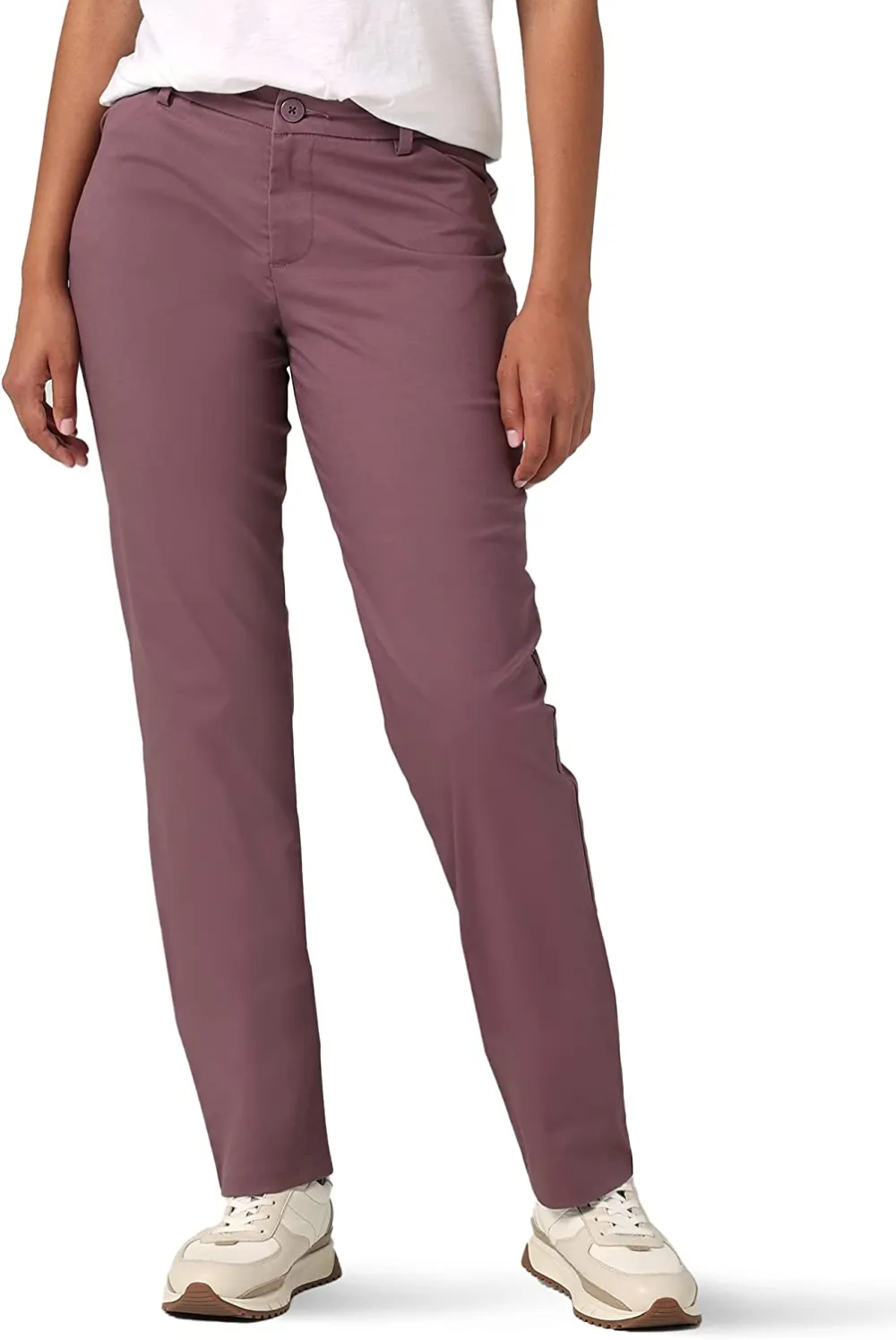 Women's Wrinkle Free Relaxed Fit Straight Leg Pant