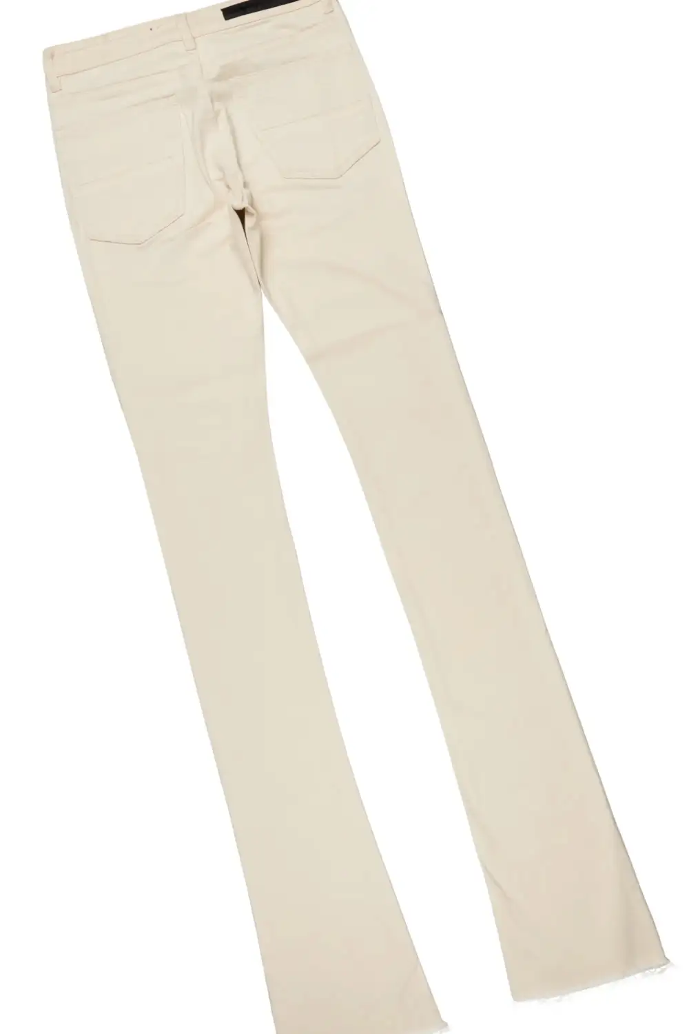 Fraust Royal T-Shirt & Josiah Beige Super Stacked Flare Jean Bundle