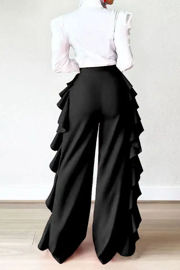  Classic Ruffle Pants