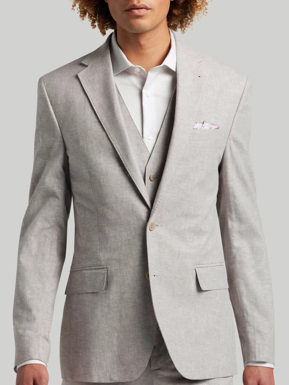 JOE Joseph Abboud Slim Fit Linen Blend Suit Jacket