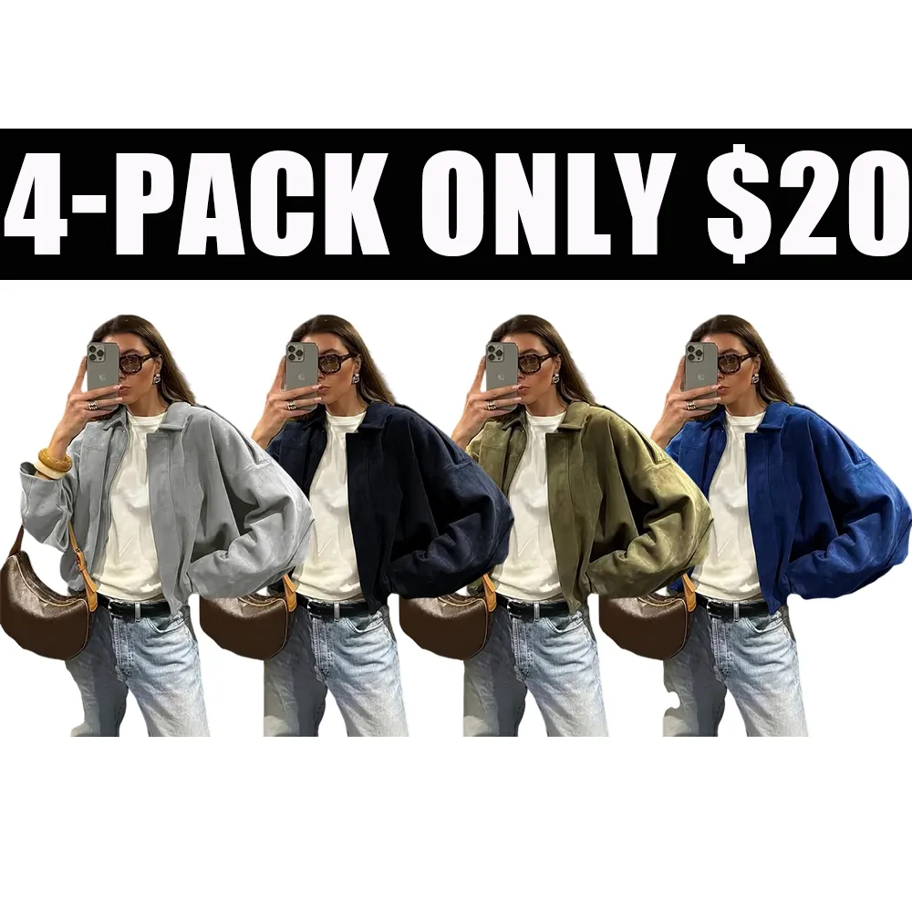 Women's Casual Loose Military Short Coat (Spring/Autumn, Army Color, Daily Wear)