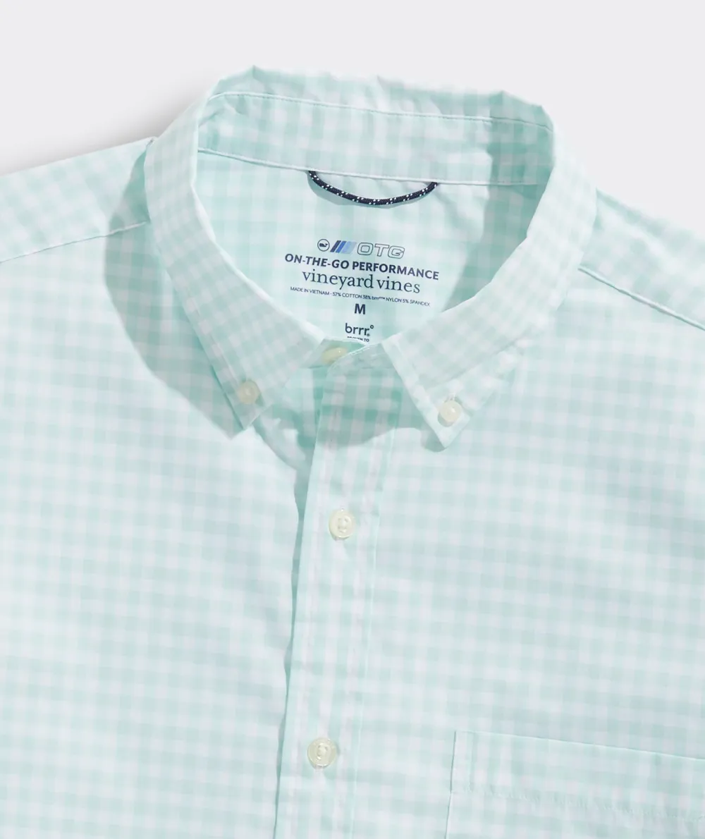 On-The-Go brrr° Gingham Shirt