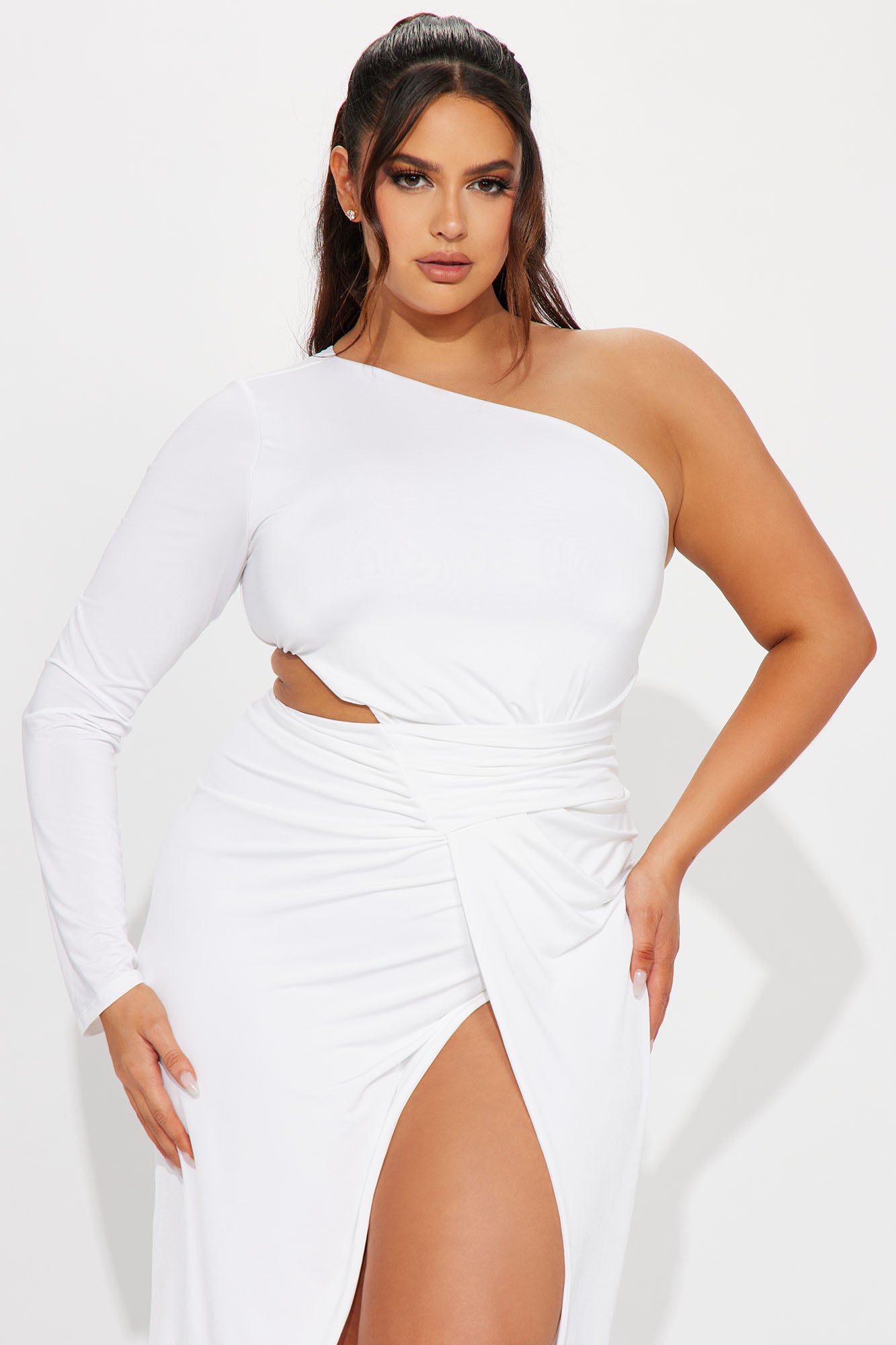 Mimi Midi Dress - Off White
