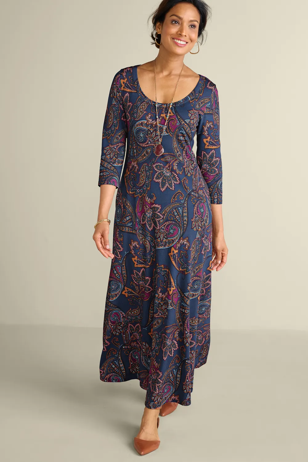 Santiago 3/4 Sleeve Dress